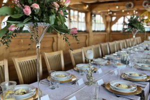 Sala drewniana chata